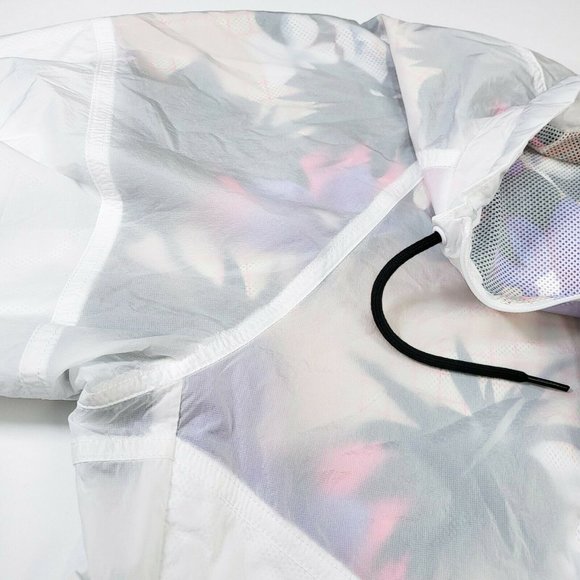 Nike SB Paradise Windbreaker Men's Skateboarding Jacket White Floral DD0368-100 - Picture 9 of 9